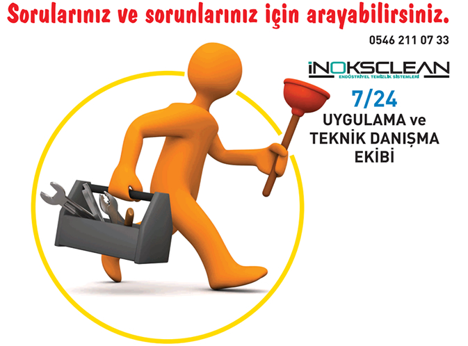 İnoksclean Lavabo ve Gider Açıcı